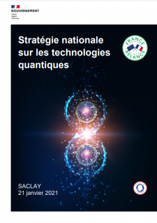 Affiche sur la stratégie nationale quantique