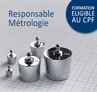 Formation responsable metrologie - eligible CPF