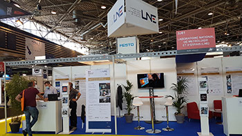 Stand LNE au world measurement 2021