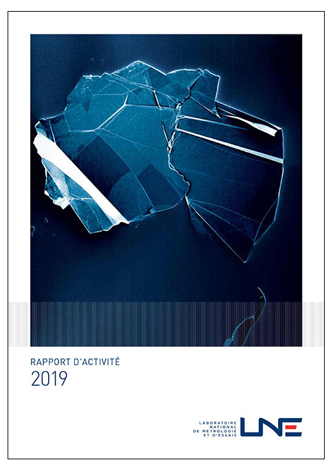 Couverture du rapport d'activités LNE 2019