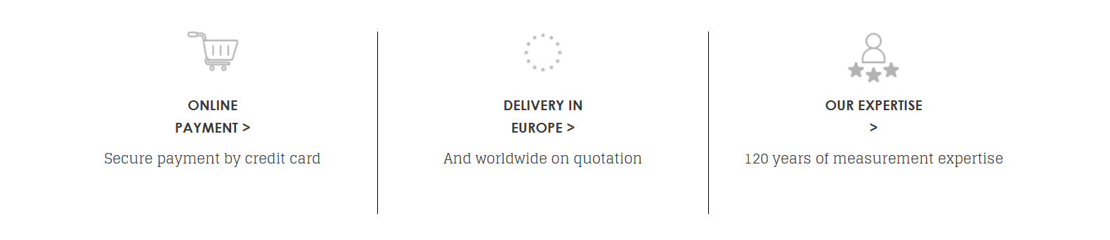 Information on LNE's store