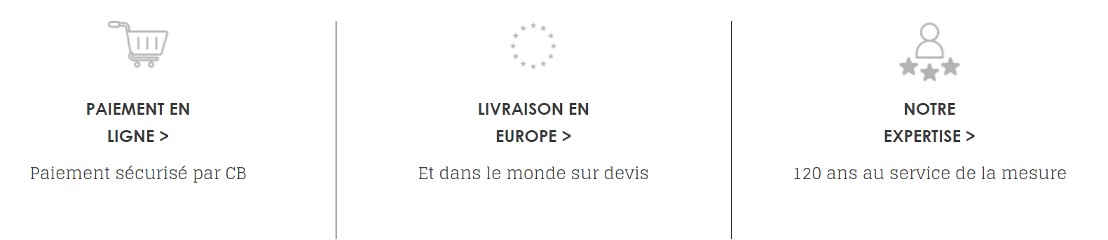 Information boutique en ligne