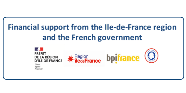 Financial support from the Ile-de-France region