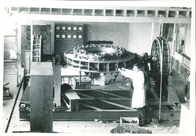 Photo essais nucléaires réalisés au LNE en 1963