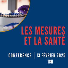 Conférence Les mesures et la santé, 13 février 25