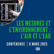 Conférence Les mesures et l'environnement, 6 mars 2025