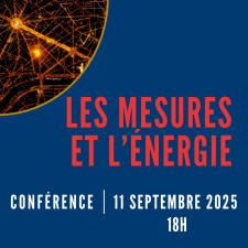 Couverture conférence les mesures et l'énergie